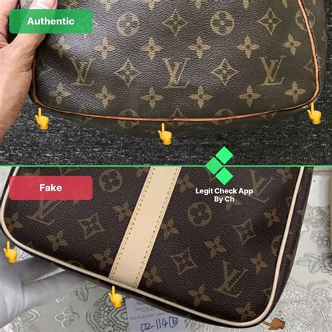 how to spot lv fake bag|check if Louis Vuitton is real.